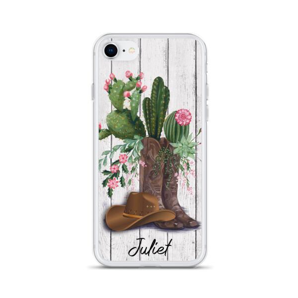 Custom Personalized Horse Girl Phone Case - Gift For Horse Lovers - Case For iPhone, Samsung and Xiaomi - TDPH45