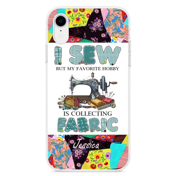 Custom Personalized Sewing Machine Phone Case - Gift Idea For Sewing Lovers - Case For iPhone, Samsung and Xiaomi - 8WU8I3