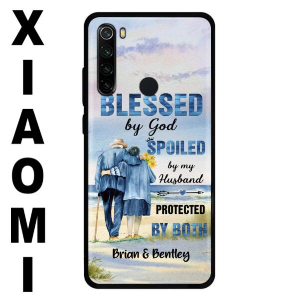 Custom Personalized Old Couple Phone Case - Best Gift Idea For Grandparents - Case For iPhone, Samsung and Xiaomi