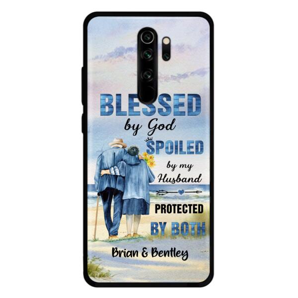 Custom Personalized Old Couple Phone Case - Best Gift Idea For Grandparents - Case For iPhone, Samsung and Xiaomi