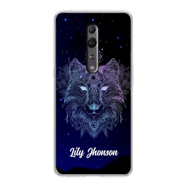 Custom Personalized Wolf Mandala Phone Case - Best Gift For Wolf Lover's - Case For Huawei and Oppo - TOMO90