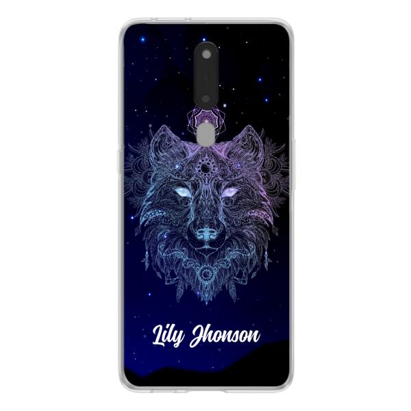 Custom Personalized Wolf Mandala Phone Case - Best Gift For Wolf Lover's - Case For Huawei and Oppo - TOMO90