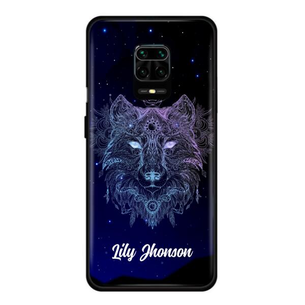 Custom Personalized Wolf Mandala Phone Case - Best Gift For Wolf Lover's - Case For iPhone, Samsung and Xiaomi - TOMO90