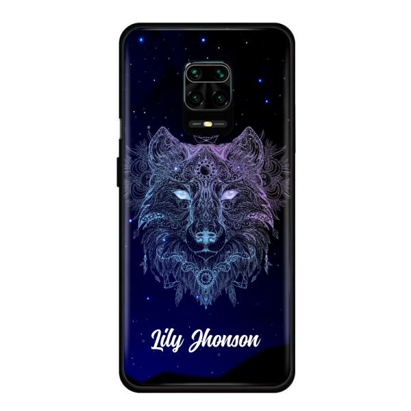 Custom Personalized Wolf Mandala Phone Case - Best Gift For Wolf Lover's - Case For iPhone, Samsung and Xiaomi - TOMO90