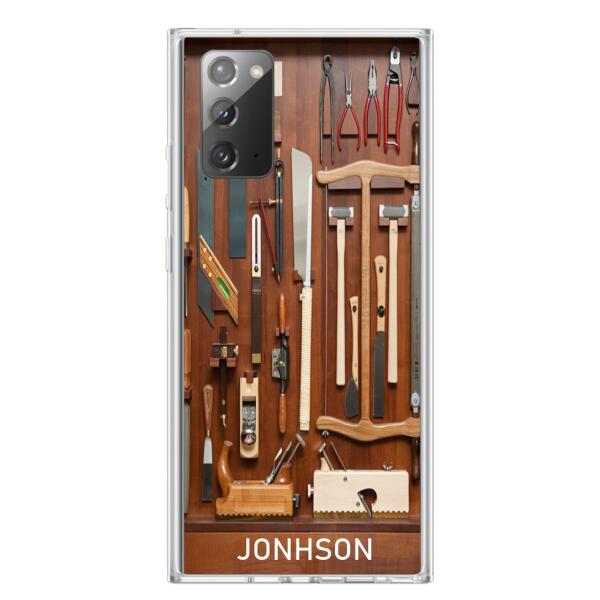 Custom Personalized Carpenter Toolbox Phone Case - Case For iPhone, Samsung And Xiaomi - J59VWE