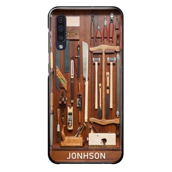 Custom Personalized Carpenter Toolbox Phone Case - Case For iPhone, Samsung And Xiaomi - J59VWE