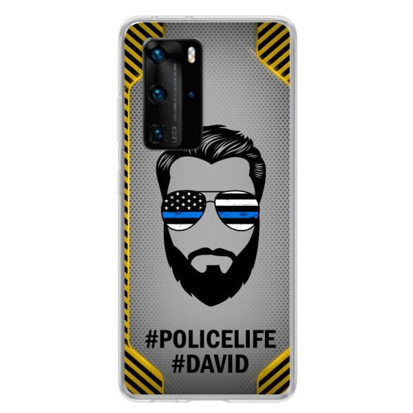 Custom Personalized Policelife Phone Case - Best Gift for Dads - For Xiaomi, Oppo And Huawei - NTQYR8