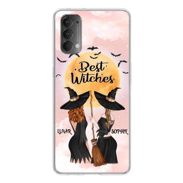 Custom Personalized Witches Phone Case - Halloween Gift For Friends - Best Witches - Case For Xiaomi, Oppo And Huawei