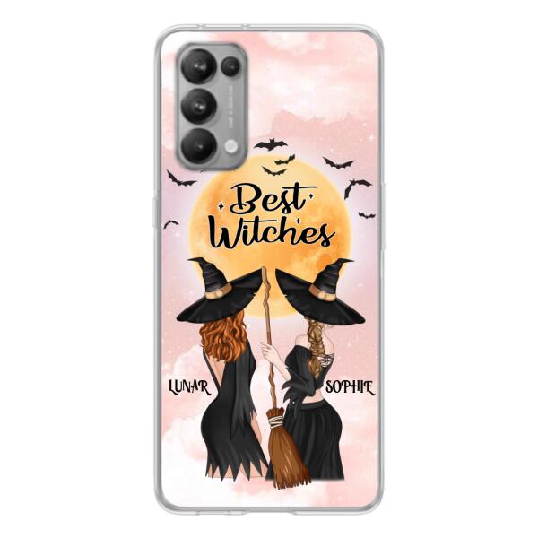 Custom Personalized Witches Phone Case - Halloween Gift For Friends - Best Witches - Case For Xiaomi, Oppo And Huawei