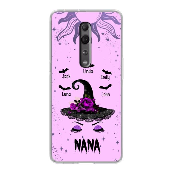 Personalized Mother Witch Phone Case - Upto 5 Kid's Name - Best Gift For Mother - 
 Grandma,Gigi,Nana,Mama,Gigi