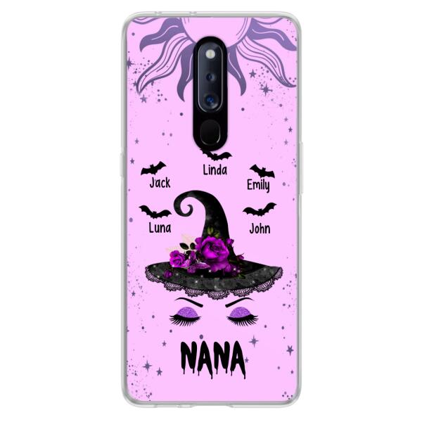 Personalized Mother Witch Phone Case - Upto 5 Kid's Name - Best Gift For Mother - 
 Grandma,Gigi,Nana,Mama,Gigi