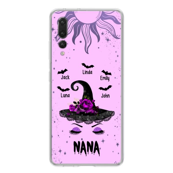 Personalized Mother Witch Phone Case - Upto 5 Kid's Name - Best Gift For Mother - 
 Grandma,Gigi,Nana,Mama,Gigi