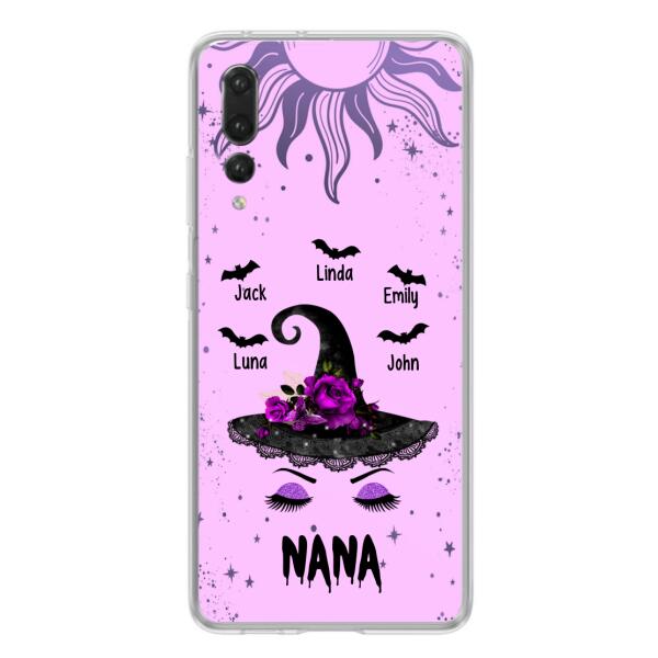 Personalized Mother Witch Phone Case - Upto 5 Kid's Name - Best Gift For Mother - 
 Grandma,Gigi,Nana,Mama,Gigi