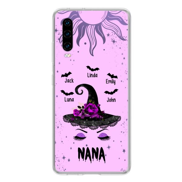 Personalized Mother Witch Phone Case - Upto 5 Kid's Name - Best Gift For Mother - 
 Grandma,Gigi,Nana,Mama,Gigi