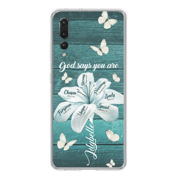 Custom Personalized Phone Case - Gods Says You Are - Case For Xiaomi Huawei Oppo - BR9N4C