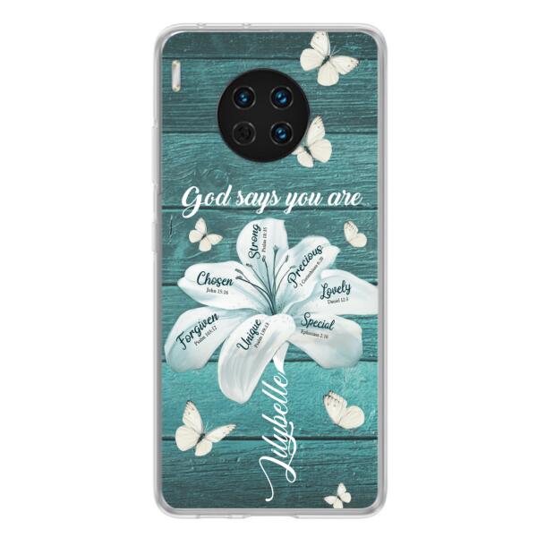 Custom Personalized Phone Case - Gods Says You Are - Case For Xiaomi Huawei Oppo - BR9N4C