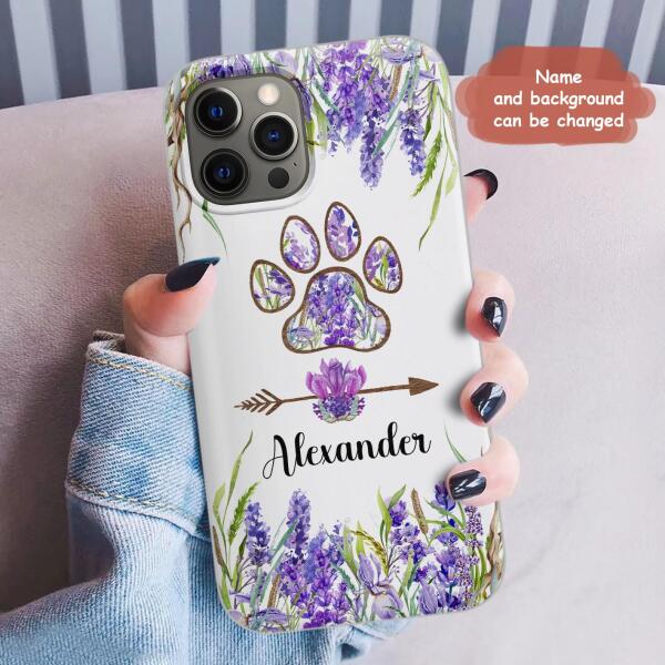 Custom Personalized Pet Lovers Phone Case - Best Gift For Dog/Cat Lover - Case For Iphone and Samsung - 88AM4E