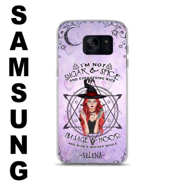 Custom Personalized Witch Phone Case - Best Halloween Gift - Case For iPhone And Samsung - 
 DFESX1