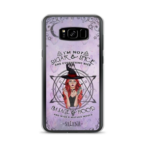 Custom Personalized Witch Phone Case - Best Halloween Gift - Case For iPhone And Samsung - 
 DFESX1