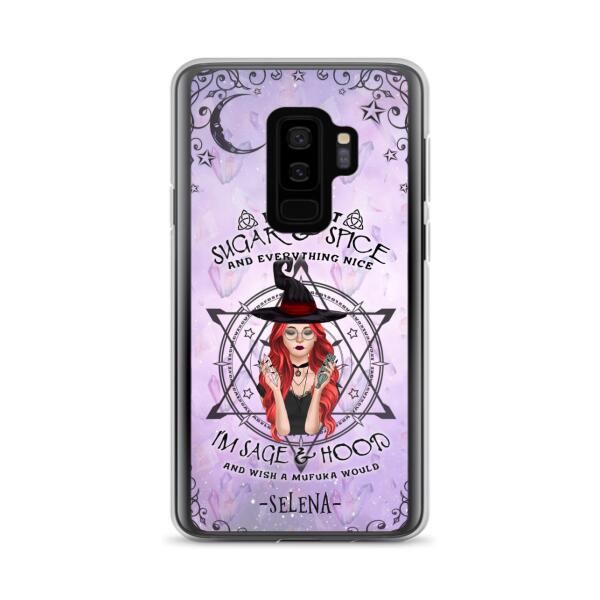 Custom Personalized Witch Phone Case - Best Halloween Gift - Case For iPhone And Samsung - 
 DFESX1