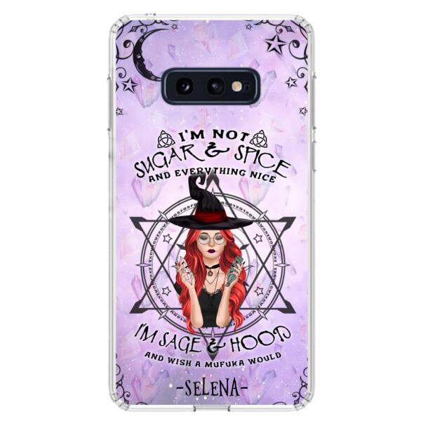 Custom Personalized Witch Phone Case - Best Halloween Gift - Case For iPhone And Samsung - 
 DFESX1