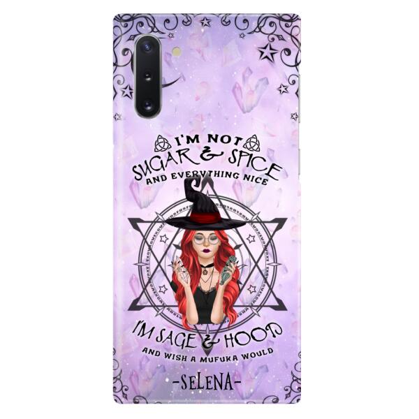 Custom Personalized Witch Phone Case - Best Halloween Gift - Case For iPhone And Samsung - 
 DFESX1