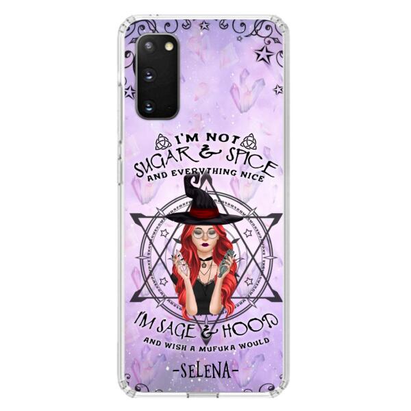 Custom Personalized Witch Phone Case - Best Halloween Gift - Case For iPhone And Samsung - 
 DFESX1