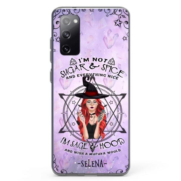 Custom Personalized Witch Phone Case - Best Halloween Gift - Case For iPhone And Samsung - 
 DFESX1