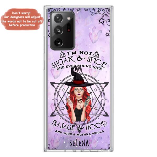 Custom Personalized Witch Phone Case - Best Halloween Gift - Case For iPhone And Samsung - 
 DFESX1