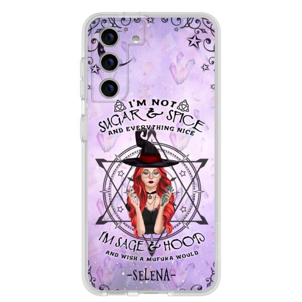 Custom Personalized Witch Phone Case - Best Halloween Gift - Case For iPhone And Samsung - 
 DFESX1