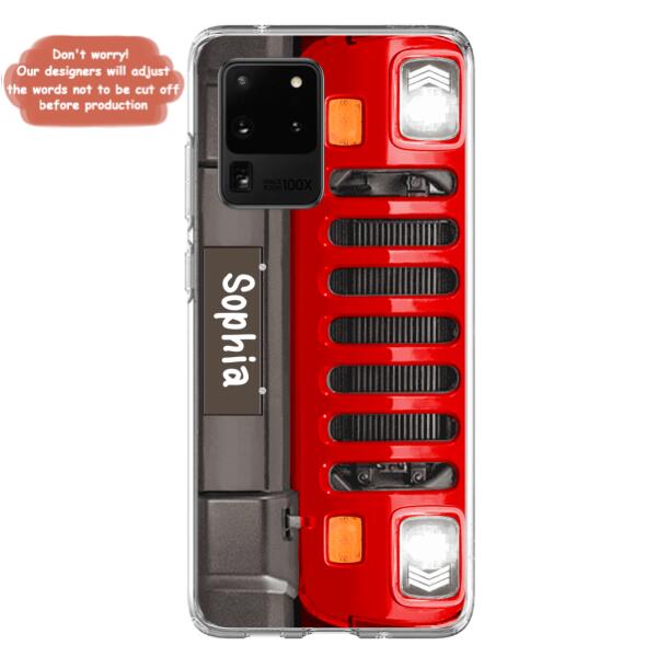 Personalize Off-road Car Phone Case - Case for iPhone and Samsung (The Newest Version for iPhone 13)