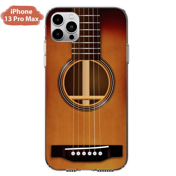 Custom Personalized Acoustic/Electric Guitar Phone Case - Best Gift For Guitarist - Case For iPhone And Samsung