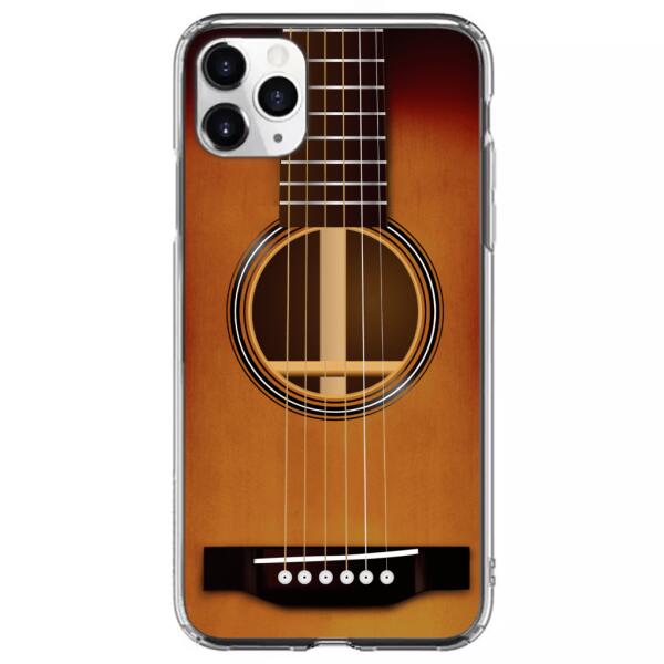 Custom Personalized Acoustic/Electric Guitar Phone Case - Best Gift For Guitarist - Case For iPhone And Samsung