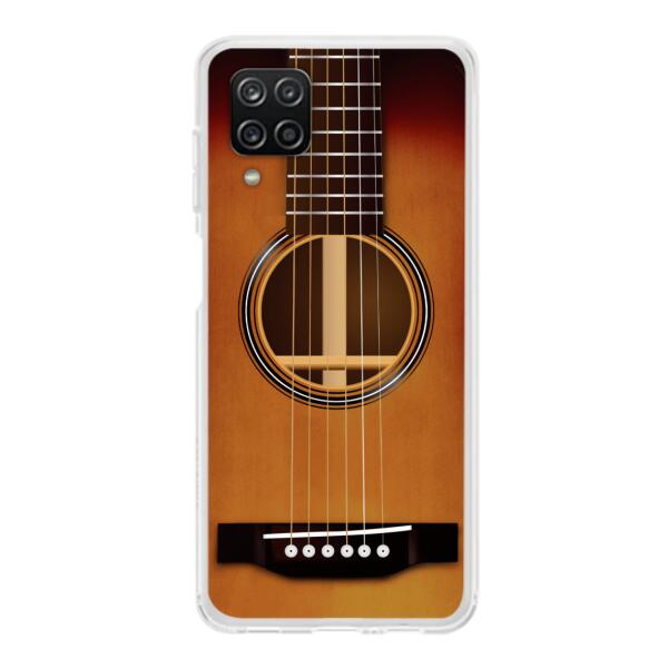 Custom Personalized Acoustic/Electric Guitar Phone Case - Best Gift For Guitarist - Case For iPhone And Samsung