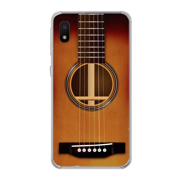 Custom Personalized Acoustic/Electric Guitar Phone Case - Best Gift For Guitarist - Case For iPhone And Samsung