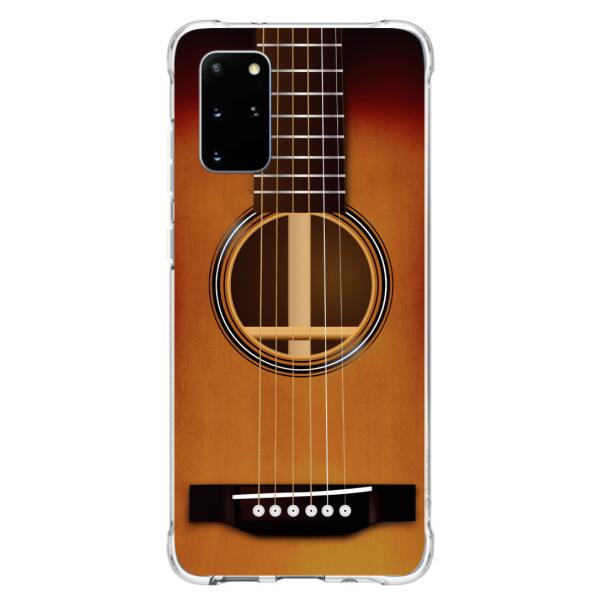 Custom Personalized Acoustic/Electric Guitar Phone Case - Best Gift For Guitarist - Case For iPhone And Samsung