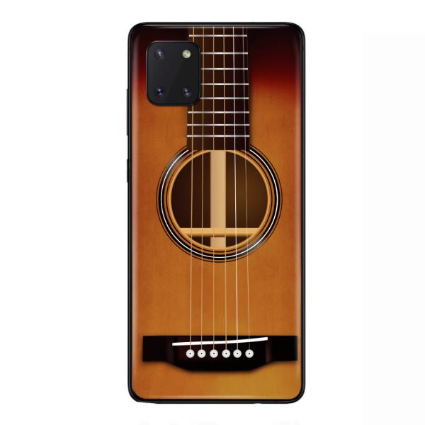 Custom Personalized Acoustic/Electric Guitar Phone Case - Best Gift For Guitarist - Case For iPhone And Samsung