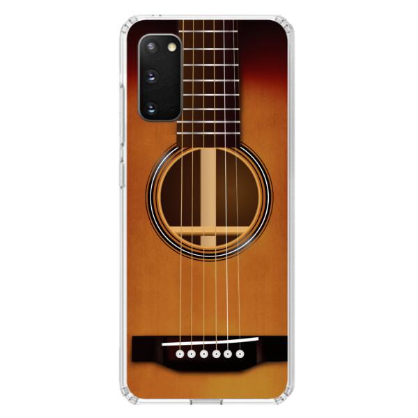 Custom Personalized Acoustic/Electric Guitar Phone Case - Best Gift For Guitarist - Case For iPhone And Samsung