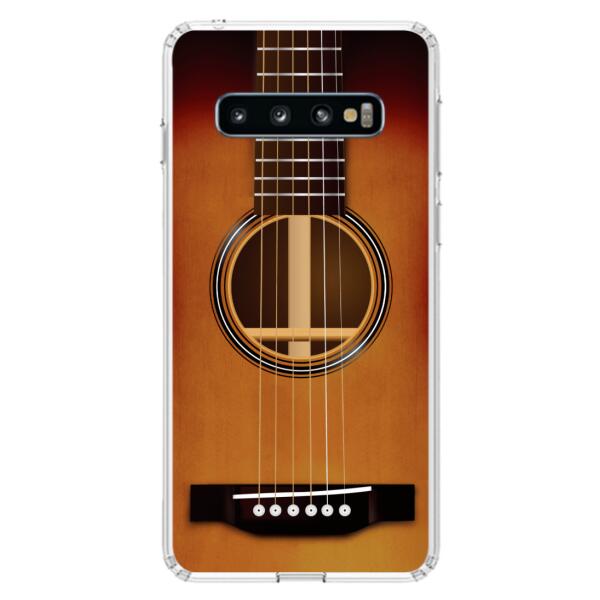 Custom Personalized Acoustic/Electric Guitar Phone Case - Best Gift For Guitarist - Case For iPhone And Samsung