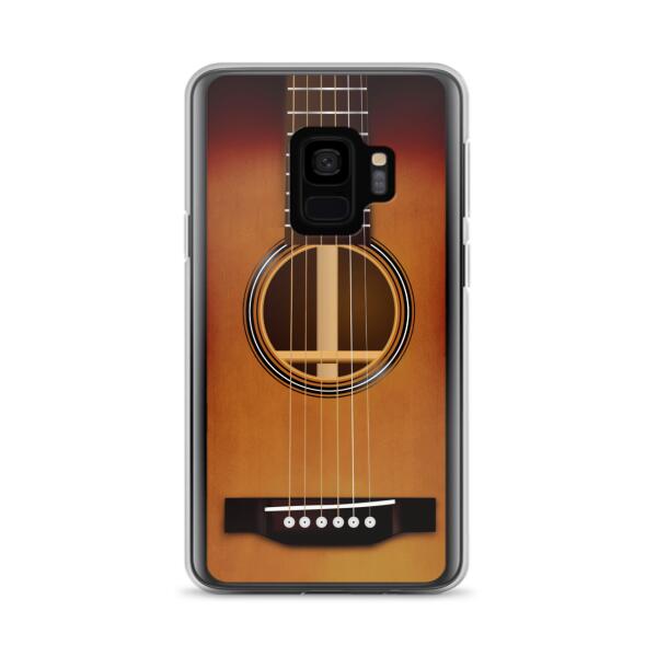 Custom Personalized Acoustic/Electric Guitar Phone Case - Best Gift For Guitarist - Case For iPhone And Samsung