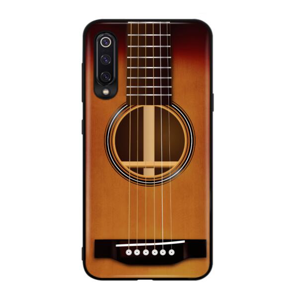 Custom Personalized Acoustic/Electric Guitar Phone Case - Best Gift For Guitarist - Case For Xiaomi, Oppo and Huawei