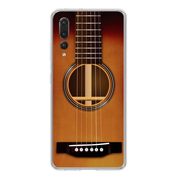 Custom Personalized Acoustic/Electric Guitar Phone Case - Best Gift For Guitarist - Case For Xiaomi, Oppo and Huawei