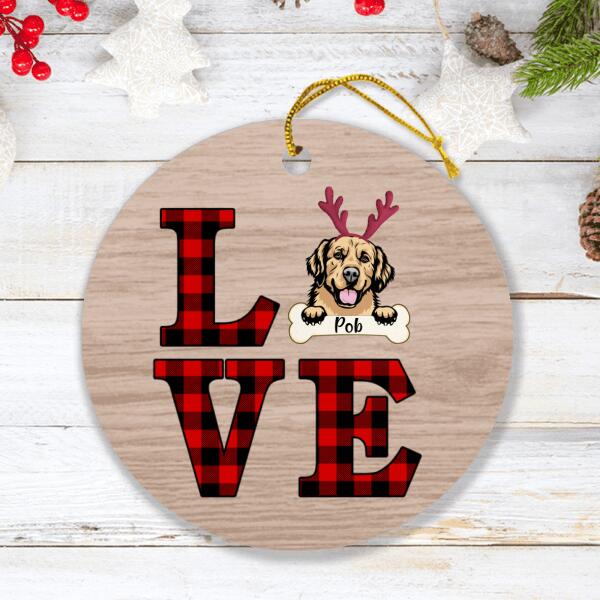 Custom Personalized Xmas Pet Ornament -  Christmas Gift For Dog/ Cat Lover