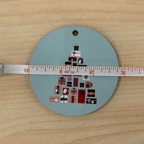 Personalized Christmas Off-Road Girl Circle Ornament - Girl With Up to 4 Pets - Christmas Gift For Dog/Cat Lover