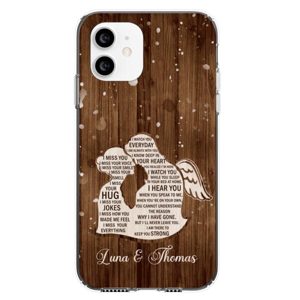 Custom Personalized I Miss Your Voice Memorial Phone Case - Memorial Gift Idea For Couple - Case For iPhone And Samsung