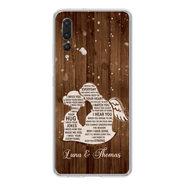 Custom Personalized I Miss Your Voice Memorial Phone Case - Memorial Gift Idea For Couple - Case For Xiaomi, Oppo And Huawei