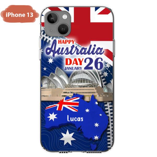 Custom Personalized Happy Australia Day Phone Case - Case For iPhone And Samsung