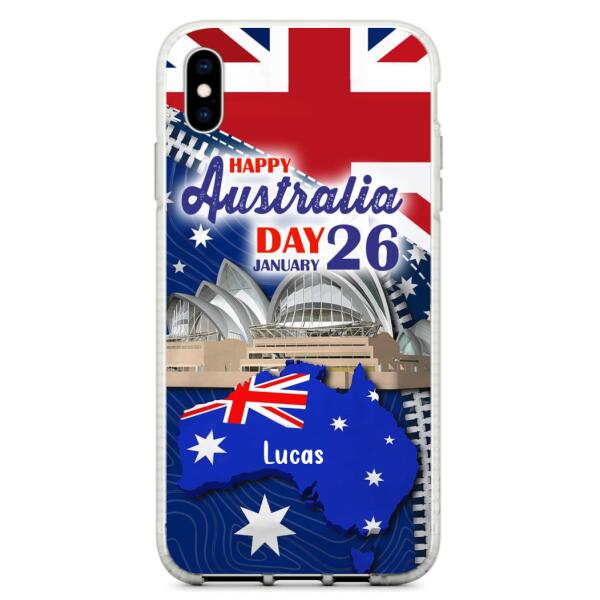 Custom Personalized Happy Australia Day Phone Case - Case For iPhone And Samsung