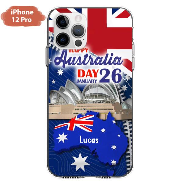 Custom Personalized Happy Australia Day Phone Case - Case For iPhone And Samsung