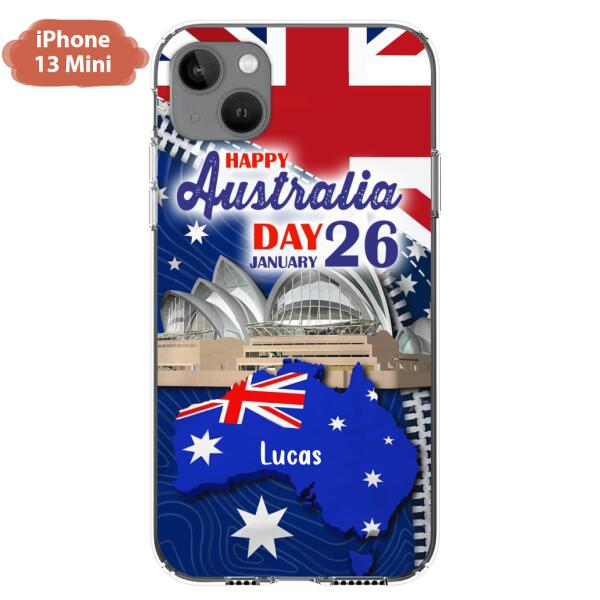 Custom Personalized Happy Australia Day Phone Case - Case For iPhone And Samsung